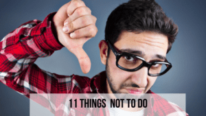 11 Things Sales People Shouldn't Do