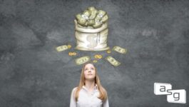 Image: A woman envisioning a stack of money in her dreams - What are you really selling