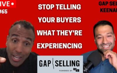 Gap Sell Keenan 65: Good Selling is Not Telling