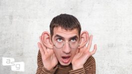 Image of a person with exceptionally attentive large ears, symbolizing the art of active listening in sales. Salespeople are encouraged to emulate this profound listening skill to better understand their prospects and excel in the field.