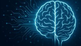 Glowing digital brain network symbolizing the Skills Layer of the Revenue S.P.E.E.D. Model and problem-centric selling.