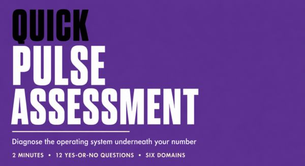Quick Pulse Revenue Performance Assessment cover — rapid diagnostic for B2B sales organizations to identify revenue performance gaps