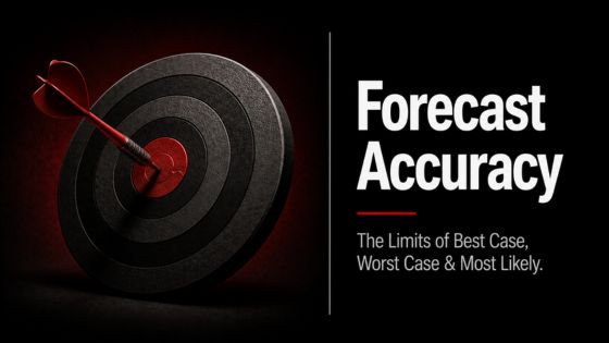 Best Case, Worst Case, Most Likely Forecasting: The Limits
