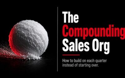 The Compounding Sales Org: Building a System That Holds