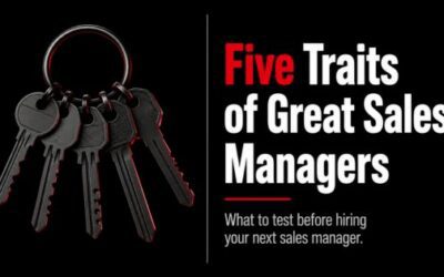 Five Traits That Predict Sales Manager Performance