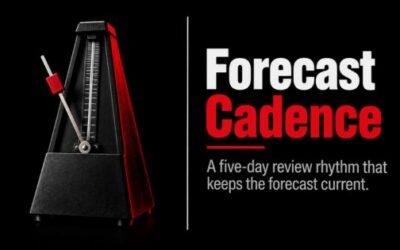 Weekly Sales Forecast Cadence: The 5-Day Review Rhythm